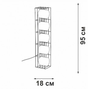 Торшер Vitaluce V3019 V3019-1/5P в Кировграде - kirovgrad.ok-mebel.com | фото 4