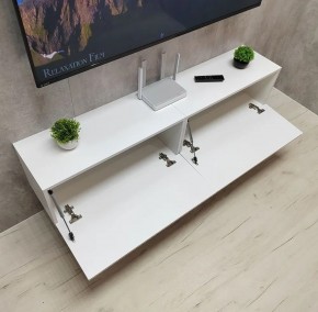 Тумба подвесная под ТВ LINES MTV1-MA 750 Белый глянец (Белый-M 10.1.1) в Кировграде - kirovgrad.ok-mebel.com | фото 11