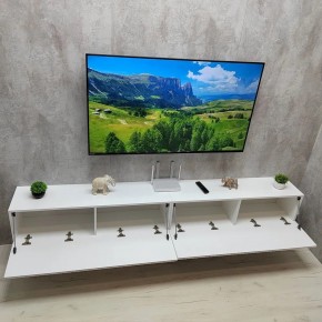 Тумба подвесная под ТВ LINES MTV4-MA 1150 Белый матовый (Белый-M 10.1.2) в Кировграде - kirovgrad.ok-mebel.com | фото 11