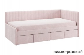 ТВИКС Кровать (тахта) с ящиками 900 (нежно-розовый) в Кировграде - kirovgrad.ok-mebel.com | фото