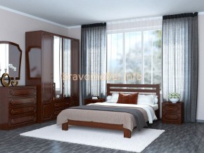 ВЕРОНИКА Кровать из массива 1400 в Кировграде - kirovgrad.ok-mebel.com | фото 3