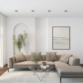 Встраиваемый светильник Denkirs FLAT DK2091-BK в Кировграде - kirovgrad.ok-mebel.com | фото 5