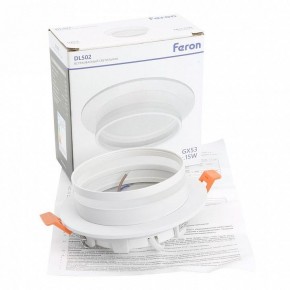 Встраиваемый светильник Feron DL502 51089 в Кировграде - kirovgrad.ok-mebel.com | фото 9