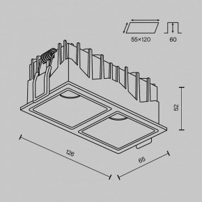 Встраиваемый светильник Maytoni Alfa LED DL043-02-10W3K-SQ-W-1 в Кировграде - kirovgrad.ok-mebel.com | фото 10