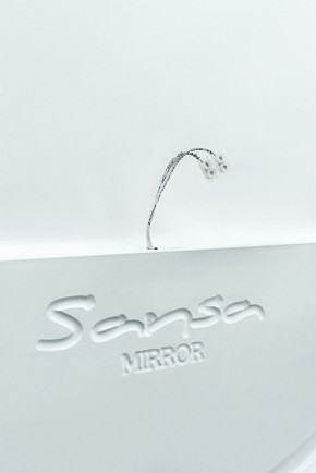 Зеркало Gia 75 white с подсветкой Sansa (SGa1044Z) в Кировграде - kirovgrad.ok-mebel.com | фото 5